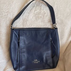 Beautiful Dark Blue Coach Marlon bag